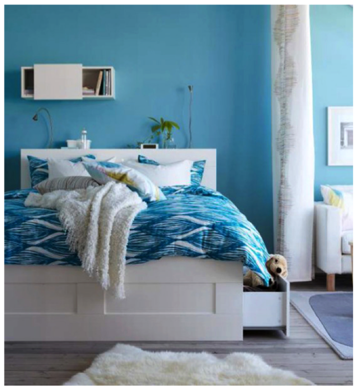 Colour Education 6 No Fail Paint Colours For Your Home - Bedroom Nippon Paint Blue Colour